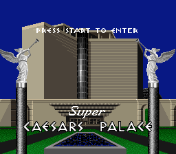 Super Caesar's Palace (SNES)   © Virgin 1993    1/3