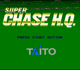 Super Chase H.Q. (SNES)   © Taito 1993    1/4