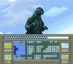 Super Godzilla (SNES)   © TOHO 1993    2/3