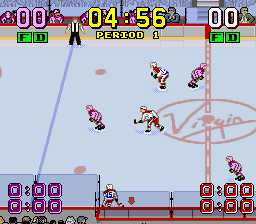 Super Slap Shot (SNES)   © Virgin 1993    2/3