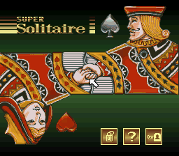 Super Solitaire (SNES)   © Extreme Entertainment 1994    1/3