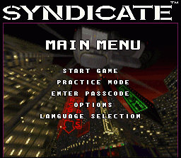 Syndicate (SNES)   © Ocean 1995    1/4