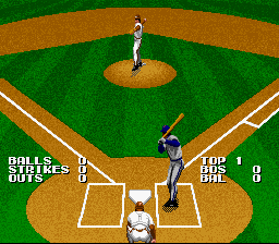 Tecmo Super Baseball (SNES)   © Tecmo 1994    2/3