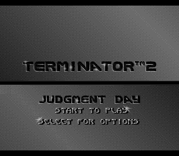 Terminator 2: Judgment Day (1993) (SNES)   © LJN 1993    1/3