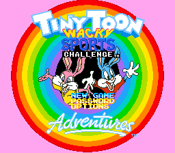 Tiny Toon Adventures: Wild & Wacky Sports (SNES)   © Konami 1994    1/3