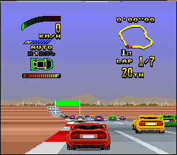 Top Gear 2 (SNES)   © Kemco 1993    3/4