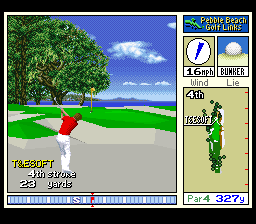 Pebble Beach Golf Links (SNES)   © T&E Soft 1992    3/3