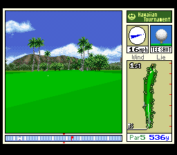 True Golf Classics: Waialae Country Club (SNES)   © T&E Soft 1991    3/3