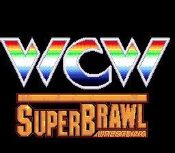 WCW Super Brawl Wrestling (SNES)   © FCI 1994    1/3