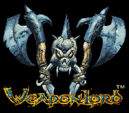 WeaponLord (SNES)   © Namco 1995    1/3