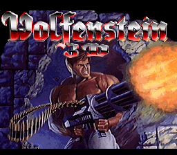 Wolfenstein 3D (SNES)   © Imagineer 1994    1/3