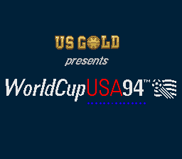 World Cup USA '94 (SNES)   © U.S. Gold 1994    1/3