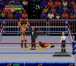 WWF Royal Rumble (SNES)   © LJN 1993    4/4