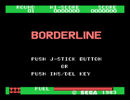 Borderline (SG1)   © Sega 1983    1/2