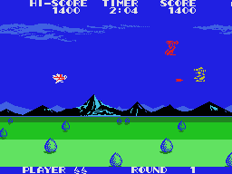 Orguss (SG1) &nbsp; &copy; Sega 1984 &nbsp;  2/3