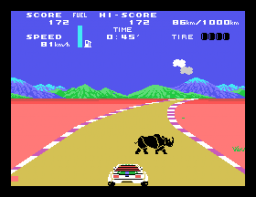Safari Race (SG1)   © Sega 1984    2/3