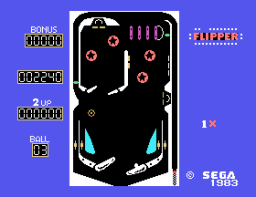 Sega Flipper (SG1)   © Sega 1983    2/2