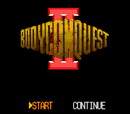 Body Conquest II (PCE)   © Games Express 1993    1/2