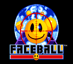 Faceball (PCCD) &nbsp; &copy; Riverhillsoft 1993 &nbsp;  1/4