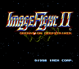 Image Fight II: Operation Deepstriker (PCCD)   © Irem 1992    1/2