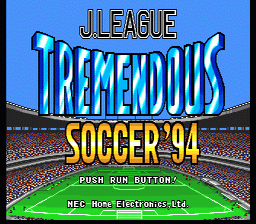 J. League Tremendous Soccer '94 (PCCD)   © Interchannel 1994    1/2