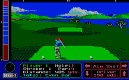 Jack Nicklaus Turbo Golf (PCE) &nbsp; &copy; Accolade 1989 &nbsp;  6/6