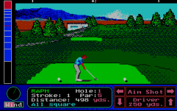 Jack Nicklaus Turbo Golf (PCCD)   © Accolade 1990    3/5