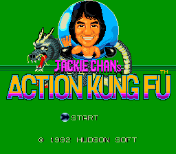 Jackie Chan's Action Kung Fu (PCE)   © Hudson 1991    1/4