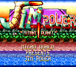 Jim Power In Mutant Planet (PCCD)   © Micro World 1993    1/4