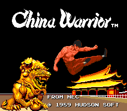 The Kung Fu (PCE)   © Hudson 1987    1/1