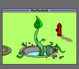 The Manhole (PCCD) &nbsp; &copy; SunSoft 1991 &nbsp;  4/6