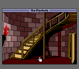 The Manhole (PCCD) &nbsp; &copy; SunSoft 1991 &nbsp;  6/6