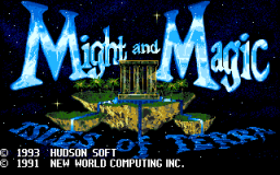Might And Magic III: Isles Of Terra (PCCD)   © Hudson 1993    1/4