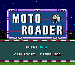 Moto Roader (PCE)   © Interchannel 1989    1/4