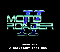 Moto Roader II (PCE)   © NCS 1991    1/4