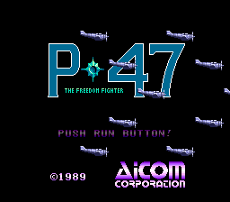 P-47 (PCE)   © Aicom 1989    1/3