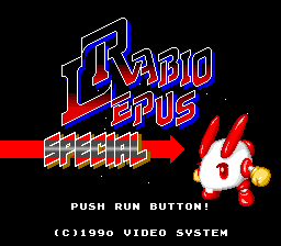 Rabio Lepus Special (PCE)   © Video System 1990    1/4