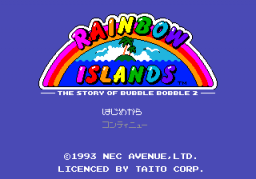 Rainbow Islands (PCCD)   © Interchannel 1993    1/5