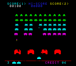 Space Invaders (PCCD)   © Interchannel 1995    3/4