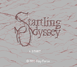 Startling Odyssey (PCCD) &nbsp; &copy; RayForce 1993 &nbsp;  1/4