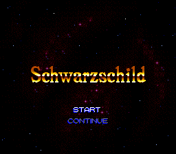 Super Schwarzschild (PCCD)   © Kogado 1991    1/4