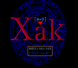 Xak I & II (PCCD)   © Telenet 1992    1/4
