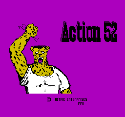 Action 52 (NES)   © Active Enterprises 1991    1/3