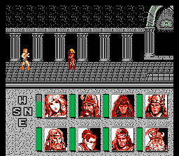 Heroes Of The Lance (NES)   © FCI 1991    2/3