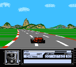 Turbo Racing (NES)   © Data East 1989    3/3