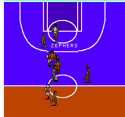 All-Pro Basketball (NES)   © Vic Tokai 1989    3/3