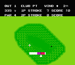 Bandai Golf: Challenge Pebble Beach (NES)   © Bandai 1989    3/3