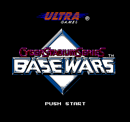 Base Wars: Cyber Stadium Series (NES)   © Ultra Games 1991    1/3