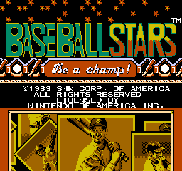 Baseball Stars (NES)   © SNK 1989    1/3