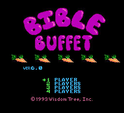 Bible Buffet (NES) &nbsp; &copy; Wisdom Tree 1993 &nbsp;  1/3